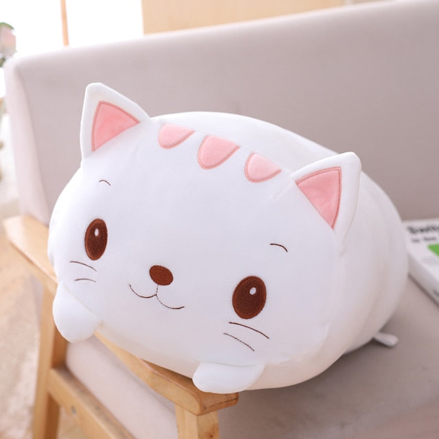 9 Styles Animal fat Dinosaur Pig Cat Bear Plush Toy Soft Cartoon Panda Hamster Elephant Deer Stuffed Doll Baby girl Pillow Gift