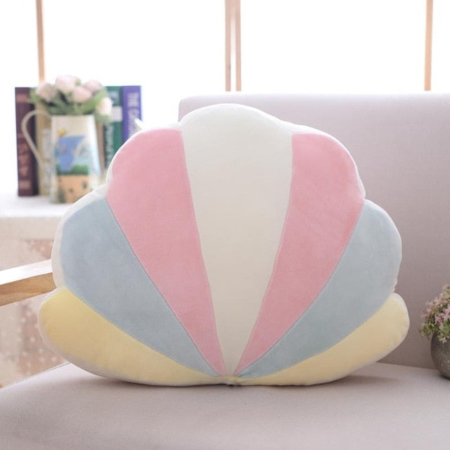 Candy color cloud star moon rainbow pillow round shape stuffed soft ball pillow cushion home sofa decor pillow gift for friend