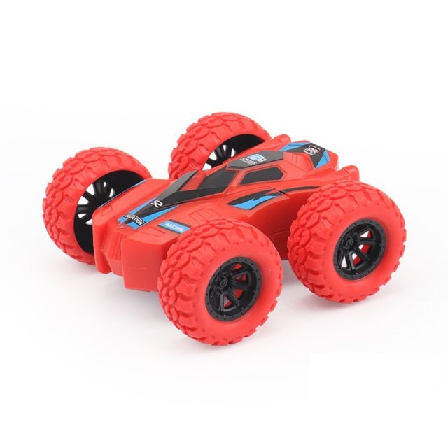 Children Inertia Double-sided Dump Truck Resistant Falling 360 Tumbling Spinning Toy Car Turned To Kid Gift Toys