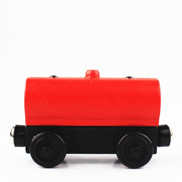 Magnetic wooden trains thomas wooden toy thomas train Wooden Model Trains for baby thomas and friends building wood toys for kid