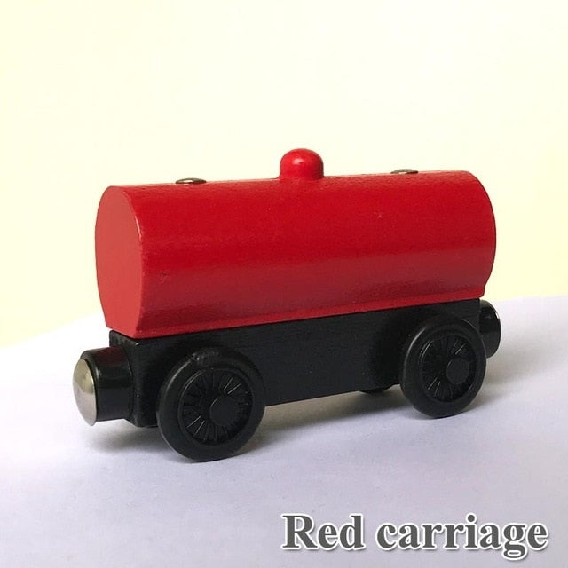 Magnetic wooden trains thomas wooden toy thomas train Wooden Model Trains for baby thomas and friends building wood toys for kid