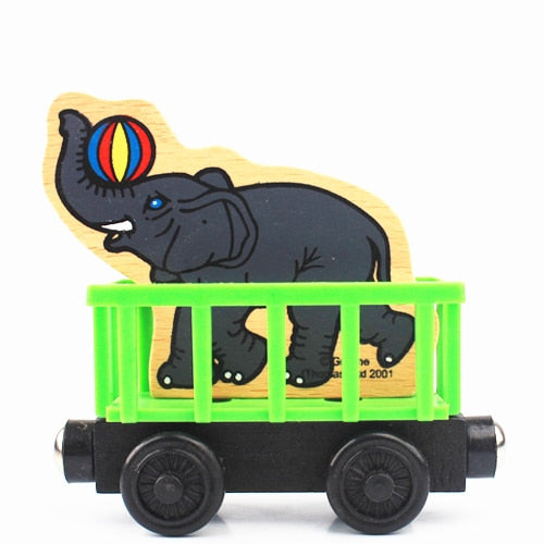 Magnetic wooden trains thomas wooden toy thomas train Wooden Model Trains for baby thomas and friends building wood toys for kid