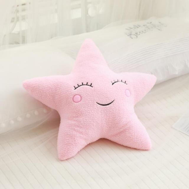 Nice Stuffed Cloud Moon Star Raindrop Plush Pillow Soft Cushion Cloud Stuffed Plush Toys For Children Baby Kids Pillow Girl Gift