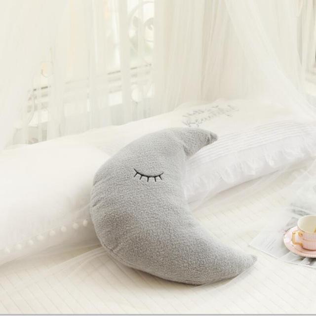 Nice Stuffed Cloud Moon Star Raindrop Plush Pillow Soft Cushion Cloud Stuffed Plush Toys For Children Baby Kids Pillow Girl Gift