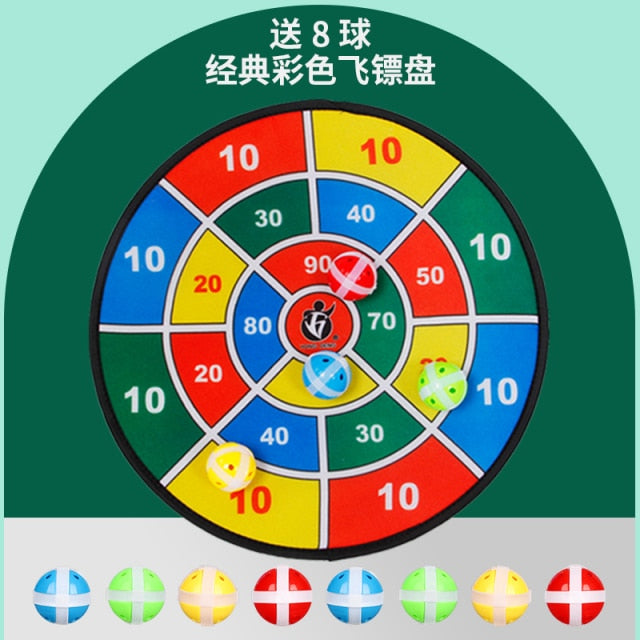 Children  Throw Sticky Ball Dartboard Target  Ball Game Family Sport Game  Party outdoor sports baby indoor sucker ball toys