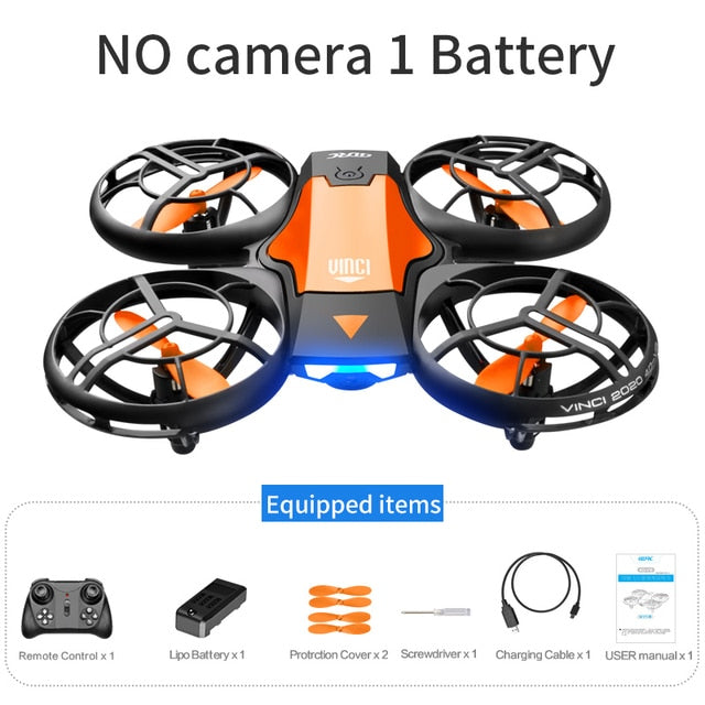 4DRC V8 New Mini Drone 4k profession HD Wide Angle Camera 1080P WiFi fpv Drone Camera Height Keep Drones Camera Helicopter Toys