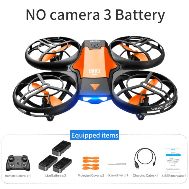 4DRC V8 New Mini Drone 4k profession HD Wide Angle Camera 1080P WiFi fpv Drone Camera Height Keep Drones Camera Helicopter Toys