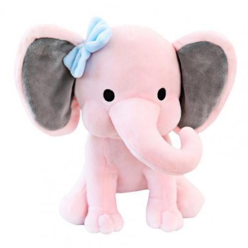 Cute Cartoon Elephant with Long Nose Plush Doll Baby Sleep Toy Children Kids Gift Humphrey Soft Plush Slepping Animal Dolls