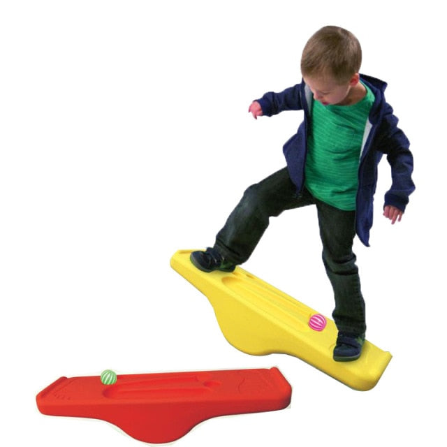 Children Balance Board Outdoor Toy Kids Sensory Training Rocking Seesaw Indoor Fitness Activity Exercise Interactive Game Toys