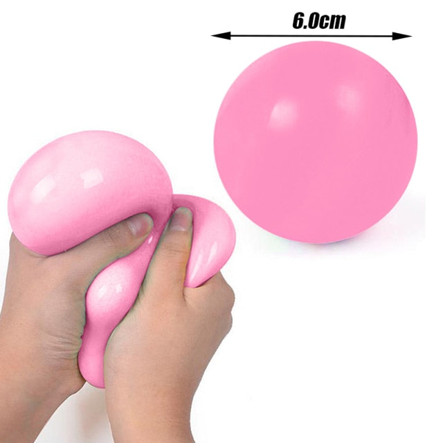 Colorful Vent Ball Press Decompression Toy Relieve Anti Stress Balls Hand Squeeze Fidget Toy Pack For Child Kids Antistress