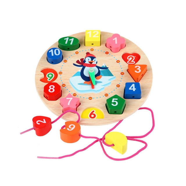 Kids Wooden Puzzles Game Montessori Educational Wooden Toys Little Baby Montessori Toys Educational Toys For Children