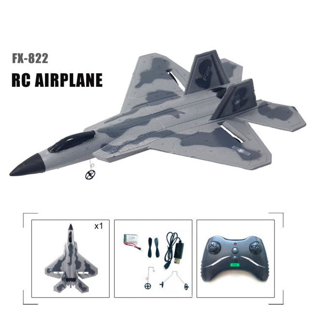 2.4G Glider RC Drone SU35 Fixed Wing Airplane Hand Throwing Foam Dron Electric Remote Control Outdoor RC Plane Toys for Boys F22