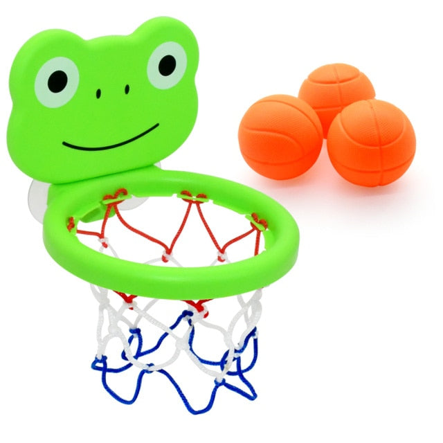 Baby Kids Mini Shooting Basket Bathtub Water Play Set Basketball Backboard with 3 Balls Funny Shower Bath Fun Toys for Toddlers