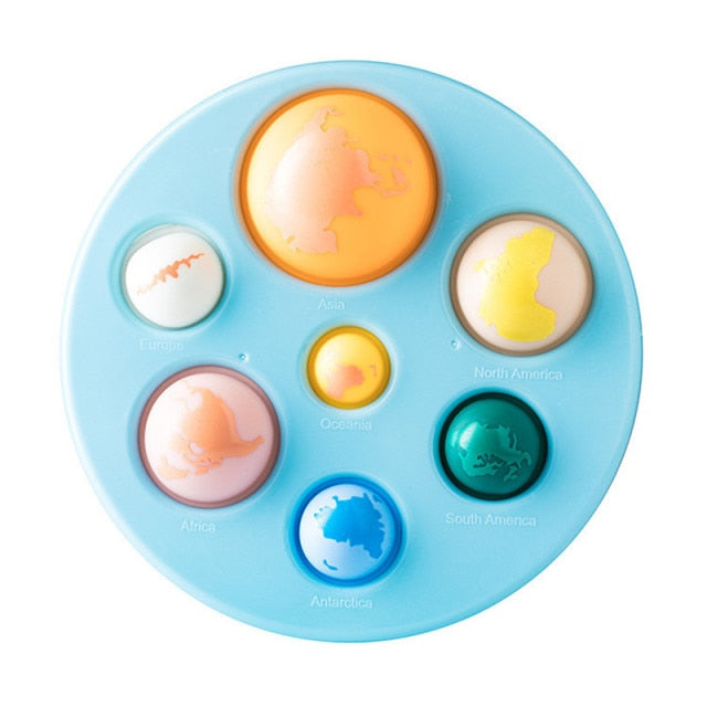 Emulation Food Pizza Pop It Push Bubble Fidget Toys Adult Stress Relief Squeeze Toy Antistress Popit Soft Squishy Kids Toy Gifts