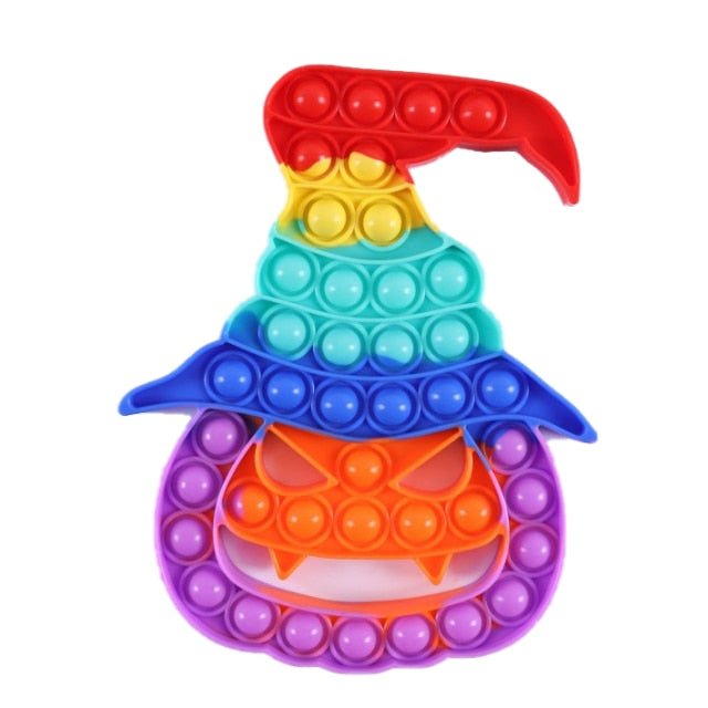 Antistress Toy simple dimple rainbow push it Bubble pack de fidget Toys pack anti stress popits Bubbles anti-stress Toy children