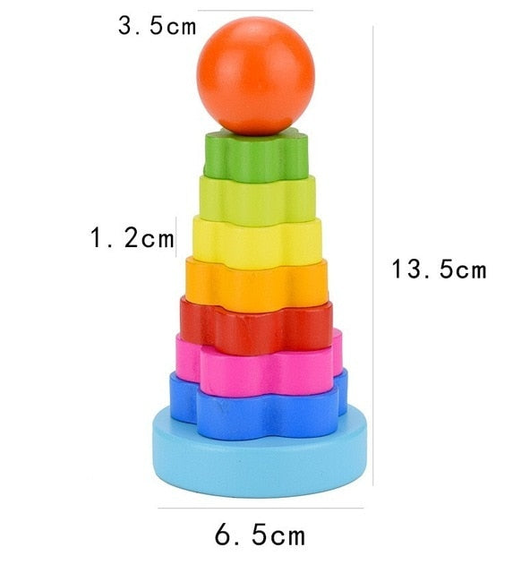 Baby Montessori Educational Math Toy Wooden mini Circles Bead Wire Maze Roller Coaster Abacus Puzzle Toys For Kids Boy Girl Gift