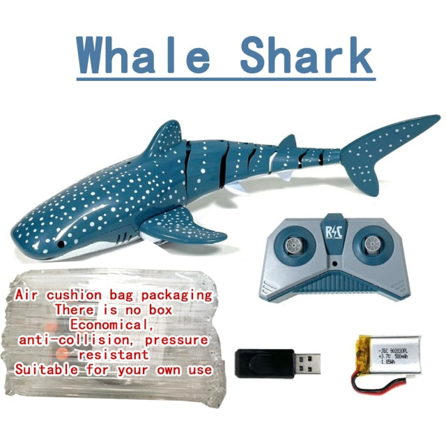 Funny RC Shark Toy Remote Control Animals Robots Bath Tub Pool Electric Toys for Kids Boys Children Cool Stuff Sharks Submarine