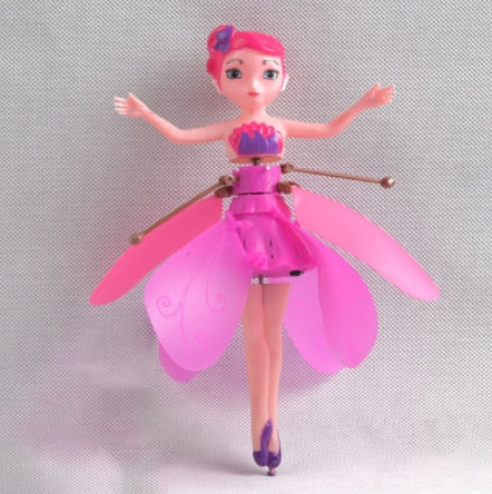 Nicce Mini drone RC drone Helicopter Infrared Induction Flying Quadcopter Dolls Magical Princess Cute Doll Flying Toy